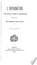 Il Propugnatore