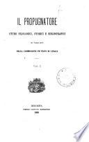 Il propugnatore