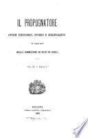 il propugnatore