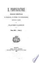 Il Propugnatore