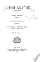 Il Propugnatore