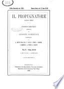 Il propugnatore studi filologici, storici e bibliografici