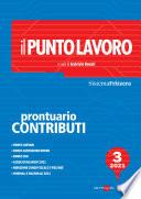Il Punto Lavoro 3/2021 - Prontuario contributi