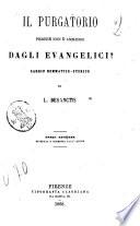 Il Purgatorio perche non e ammesso dagli evangelici? saggio dommatico storico