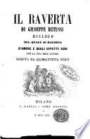 Il Raverta dialogo nel quale si ragiona d'amore e degli effetti suoi di Giuseppe Betussi