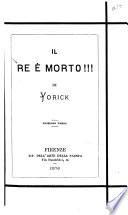 Il re è morto!!!