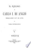 Il regno di Carlo I di Angiò negli anni 1271 e 1272