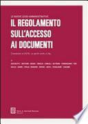 Il regolamento sull'accesso ai documenti