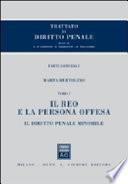 Il reo e la persona offesa, il diritto penale minorile