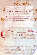 Il ricettario Diotaiuti