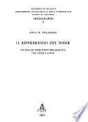 Il riferimento del nome