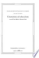 Il Rinascimento italiano e l'Europa: Umanesimo ed educazione