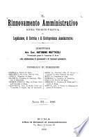 Il Rinnovamento amministrativo