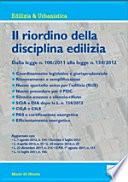 Il riordino della disciplina edilizia