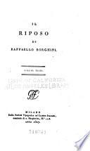 Il riposo di Raffaello Borghini