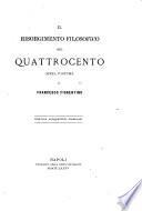 Il risorgimento filosofico nel quattrocento
