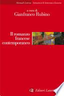 Il romanzo francese contemporaneo
