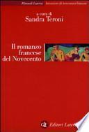 Il romanzo francese del Novecento