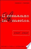 Il romanzo in America, 1900-1950