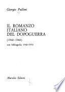 Il romanzo italiano del dopoguerra (1940-1960)