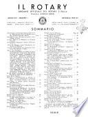 Il Rotary organo ufficiale dei Rotary clubs d'Italia