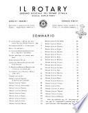Il Rotary organo ufficiale dei Rotary clubs d'Italia