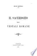 Il sacerdozio delle vestali romane
