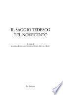 Il saggio tedesco del Novecento