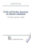 Il «sale and purchase agreement»: un contratto commentato
