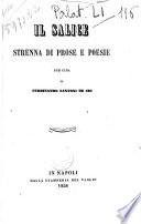 Il salice strenna di prose e poesie per cura di Ferdinando Santoni De Sio