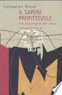 Il sapere profittevole. Sulla storia economica della cultura