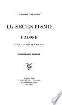 Il secentismo e l'Adone del Cavalier Marino