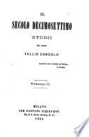 Il secolo decimosettimo