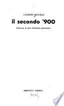 Il secondo '900 panorama di poeti dell'ultima generazione