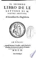 Il secondo libro delle lettere di M. Pietro Aretino