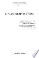 Il Secretum conteso
