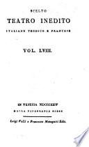 Il seduttore in viaggio ossia le vetture ribaltate, commedia in due atti in prosa