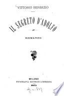 Il segreto d'Adolfo romanzo Vittorio Bersezio