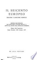 Il Seicento europeo