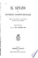 Il senato nel governo costituzionale