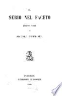 Il serio nel faceto scritti varii di Niccolò Tommaseo