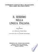 Il sessismo nella lingua italiana