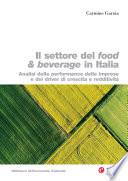 Il settore del food & beverage in Italia