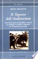 Il signore dell'auditorium