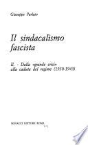 Il sindacalismo fascista