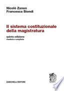 Il sistema costituzionale della magistratura