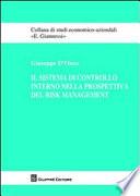 Il sistema di controllo interno nella prospettiva del risk management