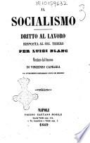 Il socialismo dritto al lavoro