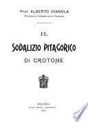 Il sodalizio pitagorico di Crotone