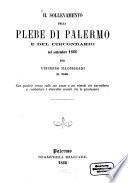 Il sollevamento della plebe di Palermo e del circondario nel settembre 1866